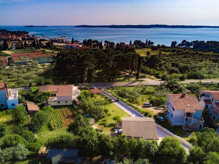 Ferienhaus für 9 Personen, mit Balkon in Fazana