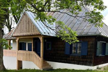 Maison de campagne pour 4 personnes, avec vue ainsi que jardin et terrasse dans Mărișel
