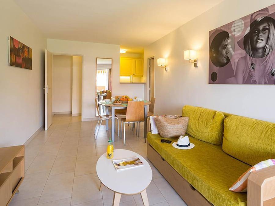 Pierre & Vacances Residence Amandine - Piso 6 personas - 1 dormitorio + 1 zona de dormir - Balcón in Saint-Tropez, Region de Draguignan