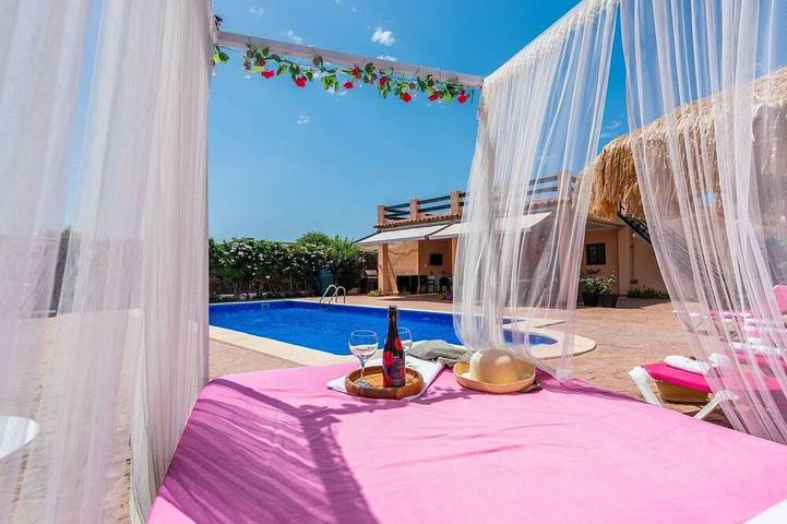 Maison de vacances pour 10 personnes, avec jardin à Casares