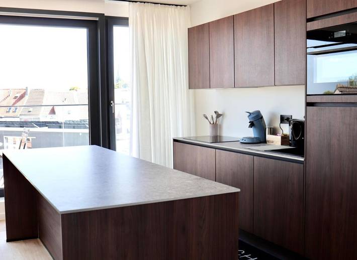 Loft voor 4 personen, met terras en uitzicht in Gent