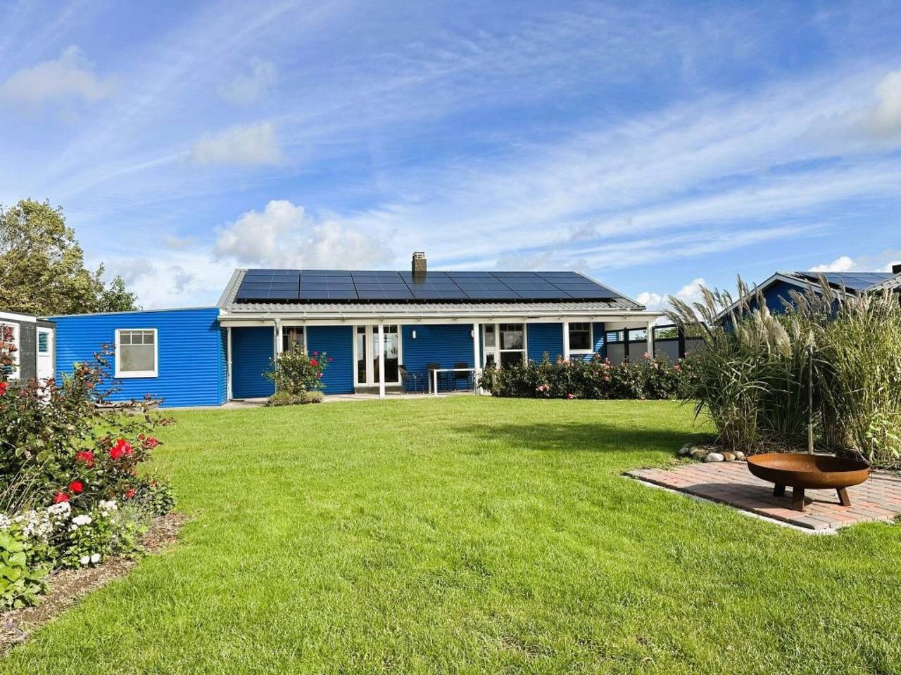 Ferienhaus Villa Deichblick mit Seeblick und Privater überdachter Terrasse in Emmelsbüll-Horsbüll, Nordfriesland