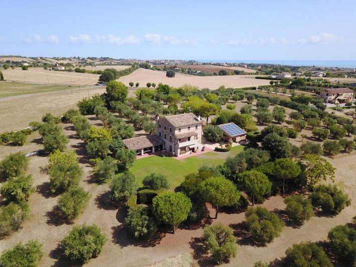 Appartamento per 2 persone, con Terrazza e Giardino nonché Panorama a Sant'Elpidio a Mare