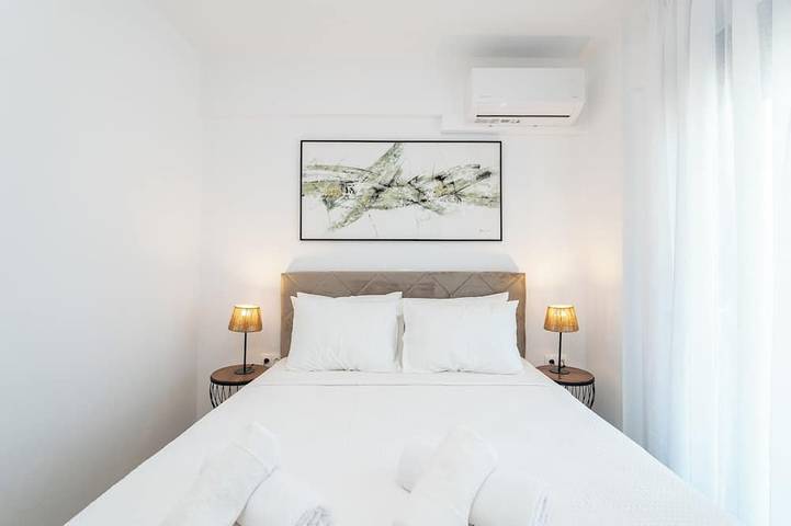Ganze Wohnung, White Dream One-bedroom Apartment With Pool Access in Skala Rachoniou, Thassos