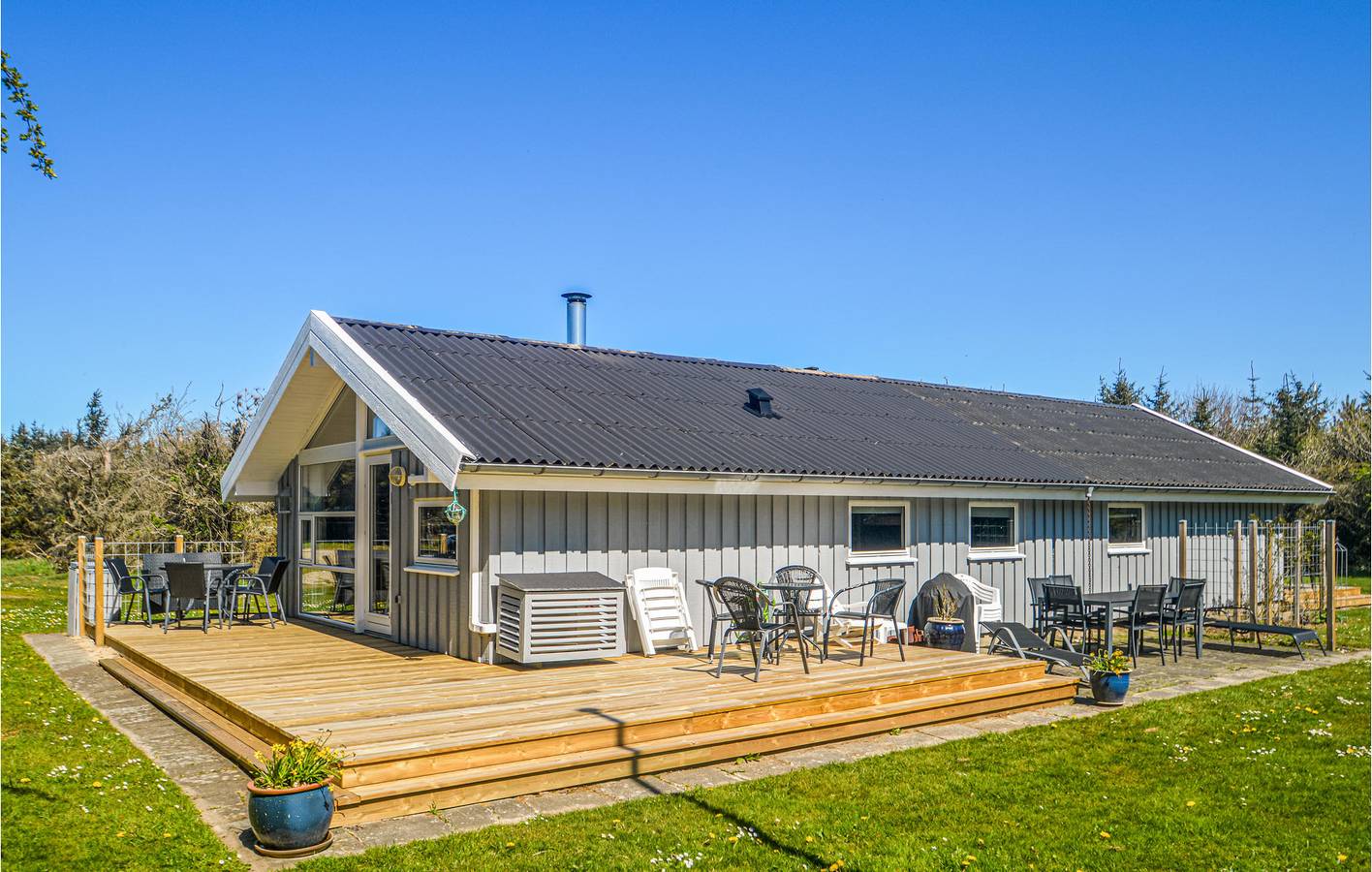 Feriehus for 8 personer med terrasse in Løkken, Hjørring Kommune