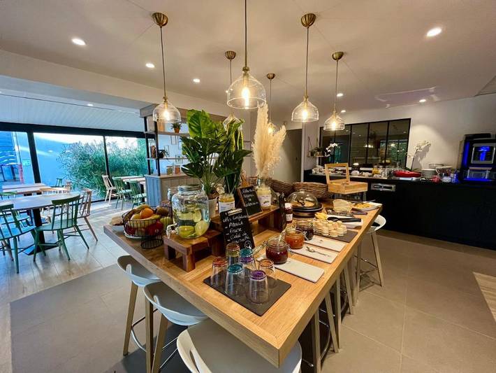 Hôtel pour 3 personnes, avec terrasse, animaux acceptés