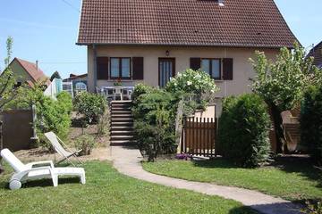 Maison de vacances pour 8 personnes, avec jardin et terrasse, animaux acceptés dans le Haut-Rhin