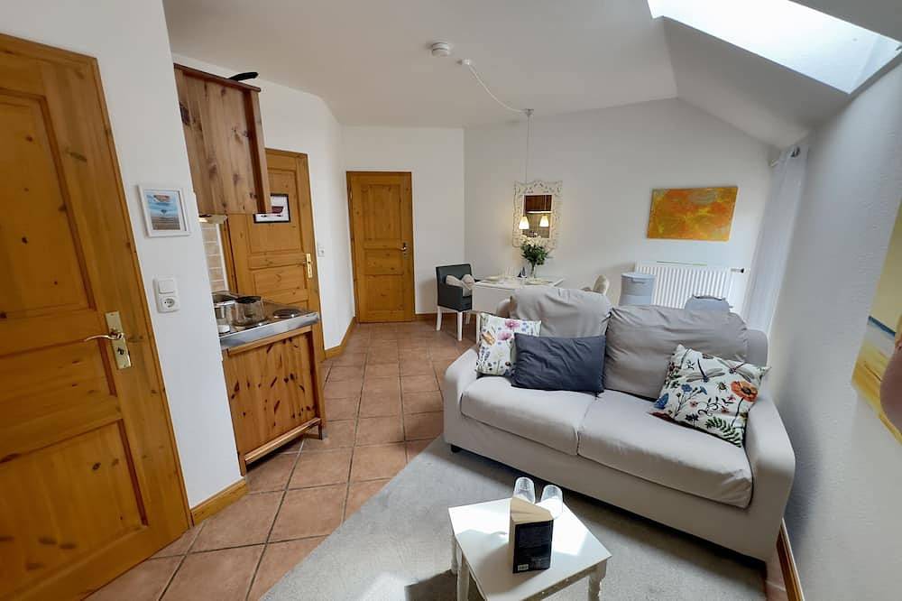 Ganze Wohnung, Romantisches Apartment Melkkammer: 45qm im Grünen, Terrasse & Garten 2 Personen in Altharlingersiel, Neuharlingersiel