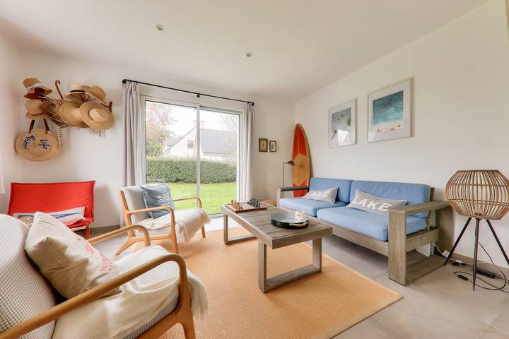 Maison de vacances pour 10 personnes, avec jardin à Arzon