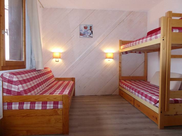 Studio pour 4 personnes, avec balcon - 1
