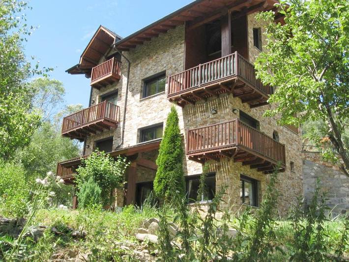 Apartamento de vacaciones para 6 personas, con vistas y jardín - 1
