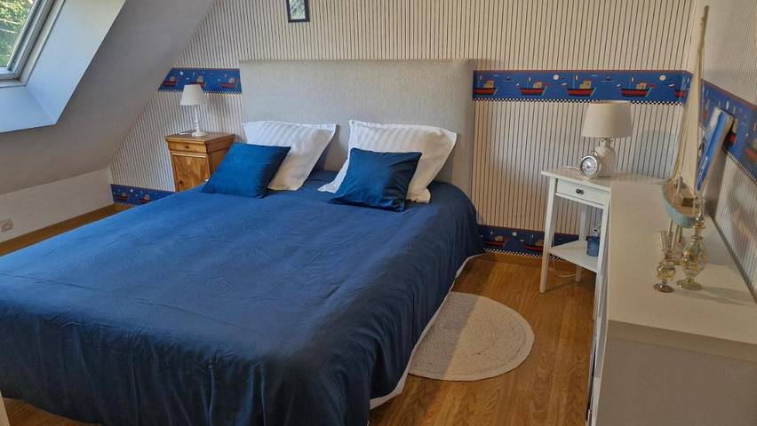 Chambre d’hôte pour 2 personnes, avec Terrasse ainsi que Jardin et Vue