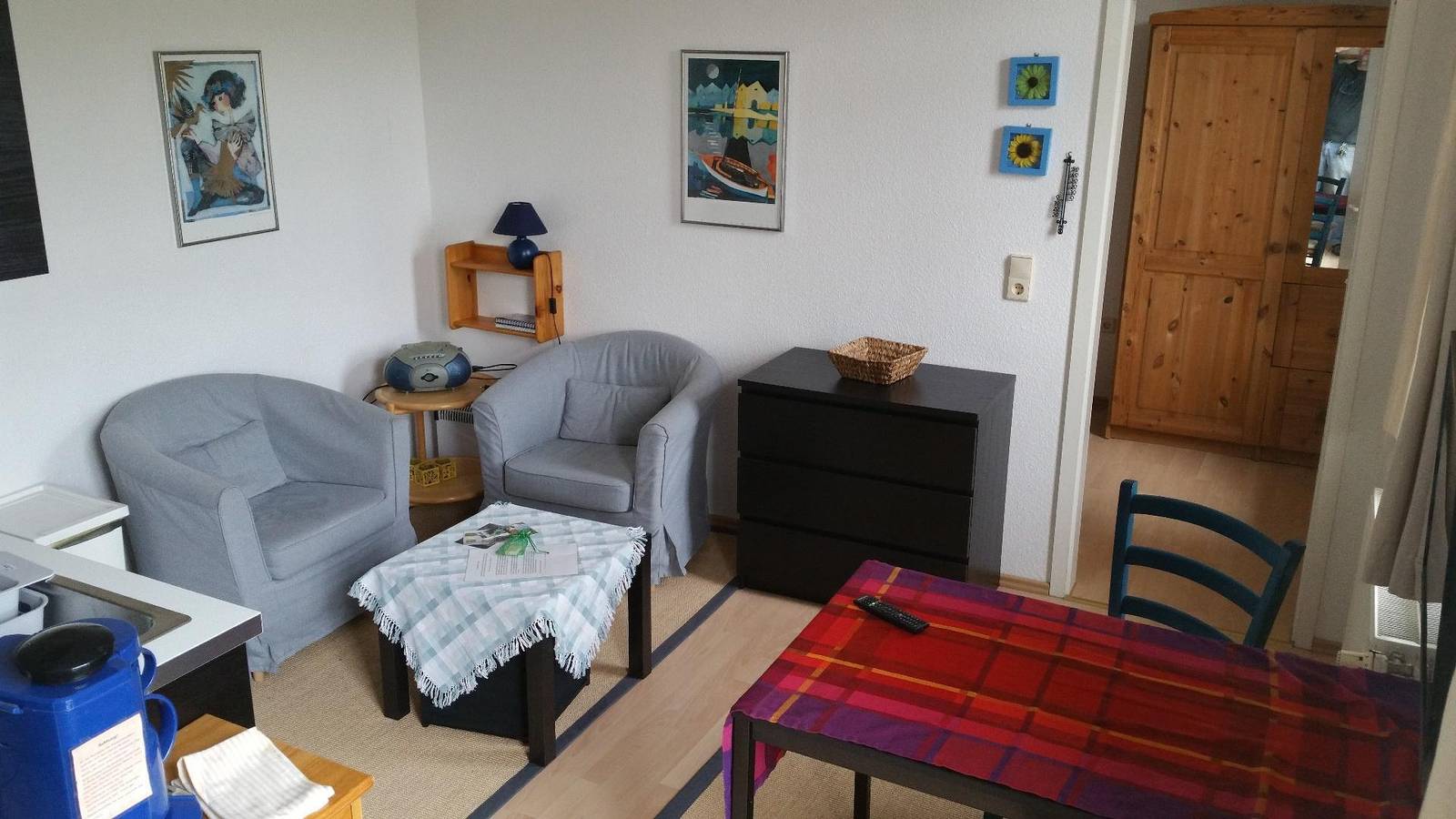 Apartamento vacacional entero, Ferienwohnung Am Deich  , Dusche, Wc, Nichtraucher in Butjadingen, Wesermarsch