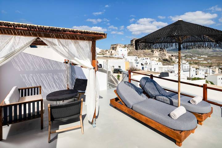 Ferienwohnung für 2 Personen, mit Garten und Pool sowie Whirlpool auf Santorin - 4