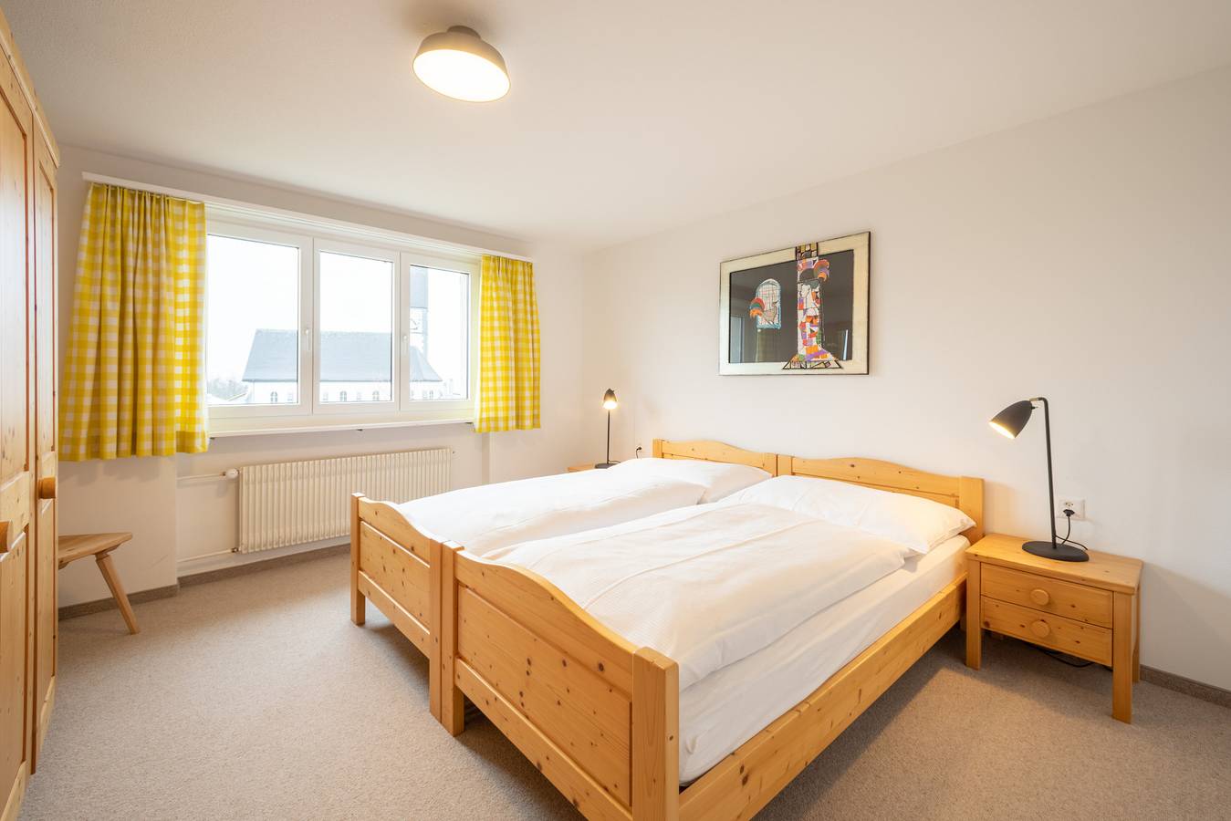 Ganze Wohnung, Ferienwohnung für 7 Personen mit Balkon in Falera, Flims Laax Falera