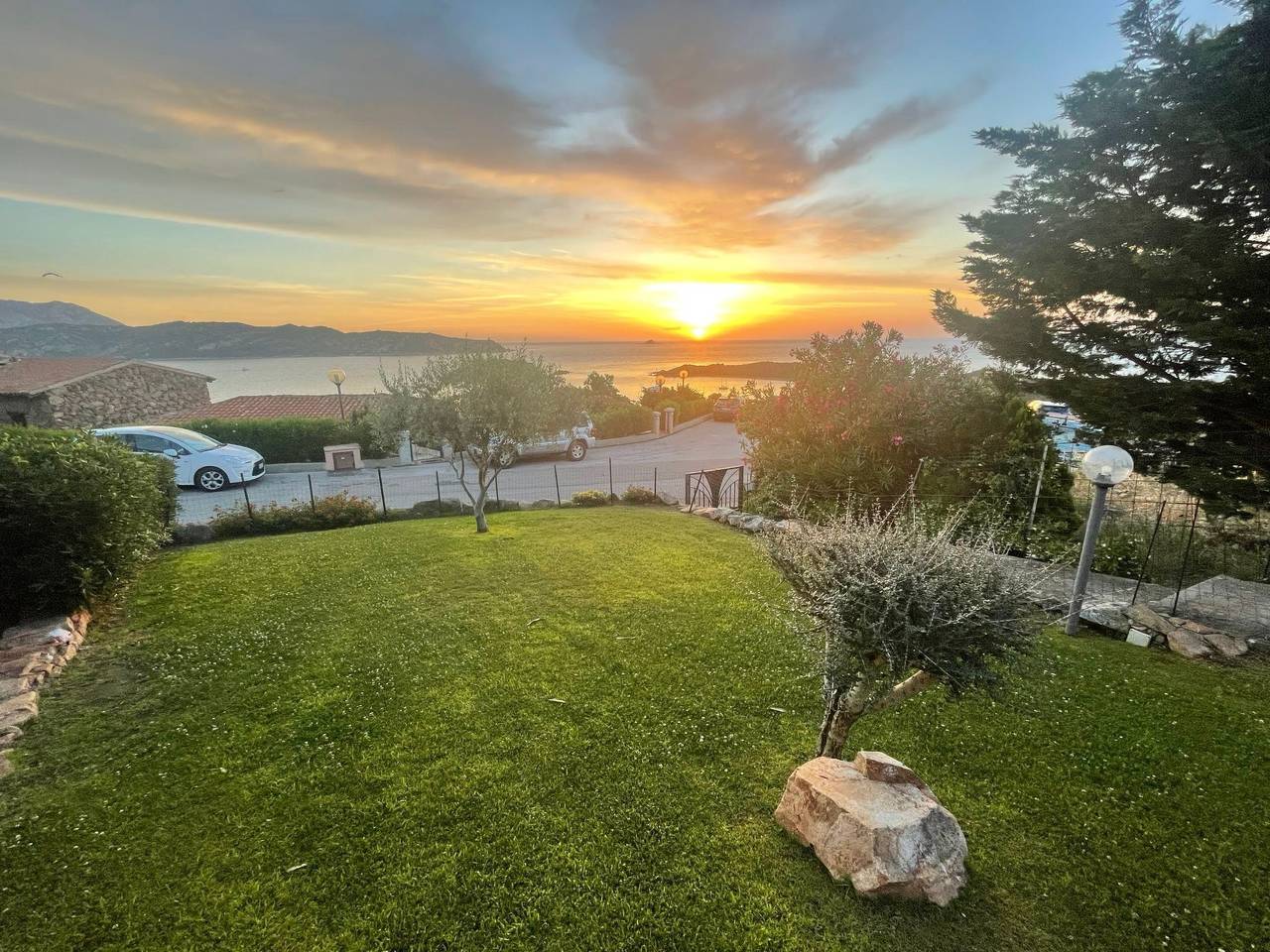 Geheel appartement, Blue Dawn. Eindrucksvolle Meersicht Coda Cavallo in Capo Coda Cavallo, San Teodoro