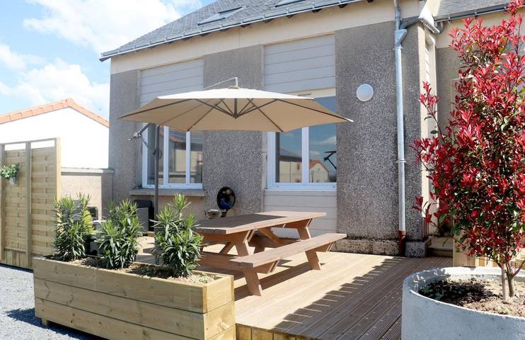 Gîte pour 8 personnes, avec terrasse