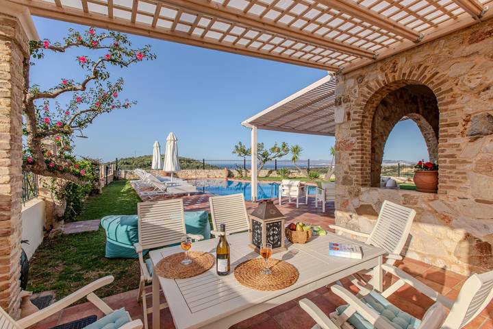 Villa Trouli in Chania en omgeving