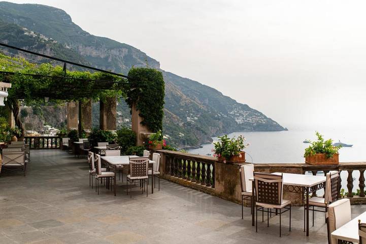 Hotel dla 2 osób, z widok i basen oraz sauna i ogród w Positano