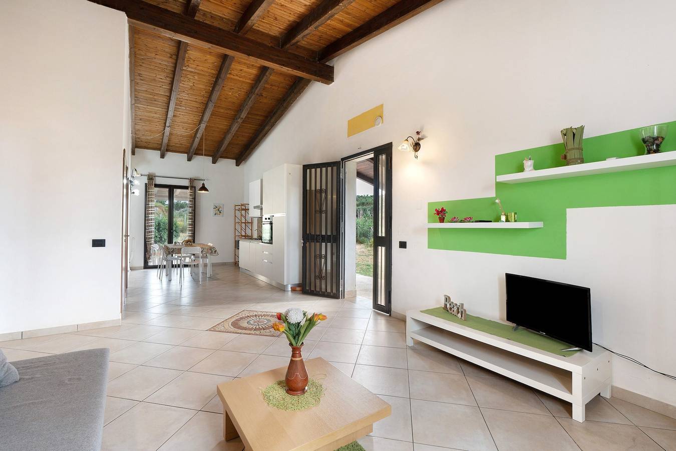 Casa Valle Fondi mit Garten, nur wenige Schritte vom Meer entfernt in Partinico, Palermo Provinz