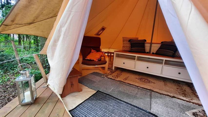 Camping für 2 Personen, mit Garten und Ausblick in der Lüneburger Heide - 2