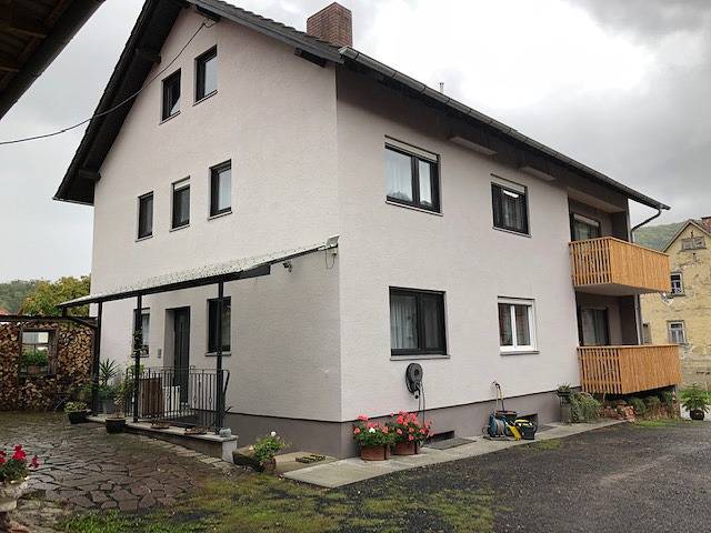Hotel für 9 Personen, mit Balkon und Balkon/Terrasse sowie Terrasse und Garten im Spessart