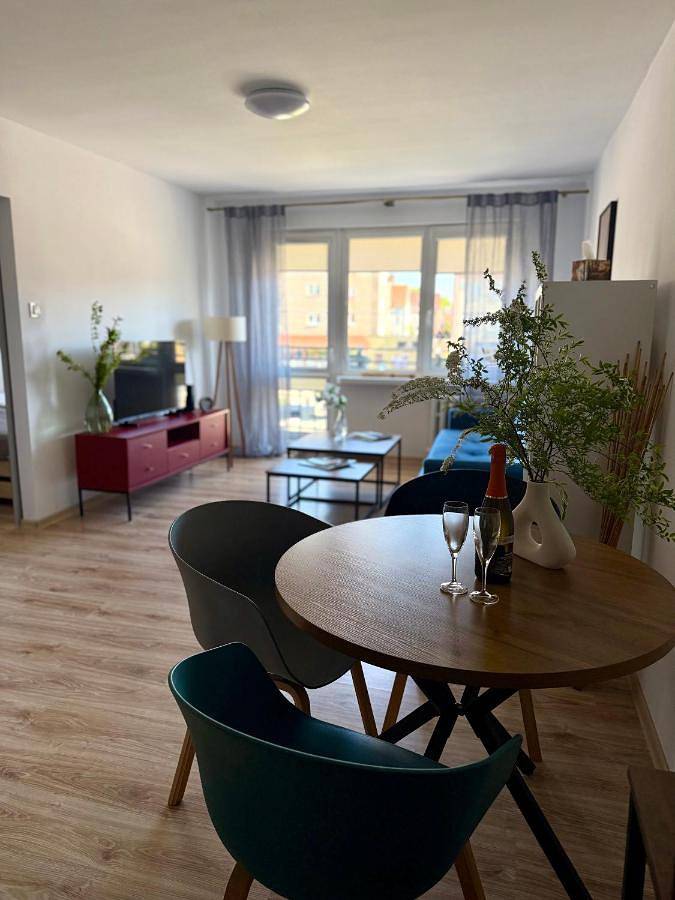 Ferienwohnung für 4 Personen, mit Ausblick und Balkon