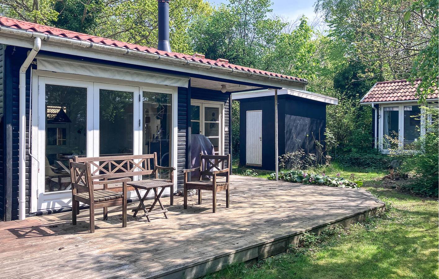 Feriehus for 4 personer med terrasse in Kulhuse, Frederikssund Kommune