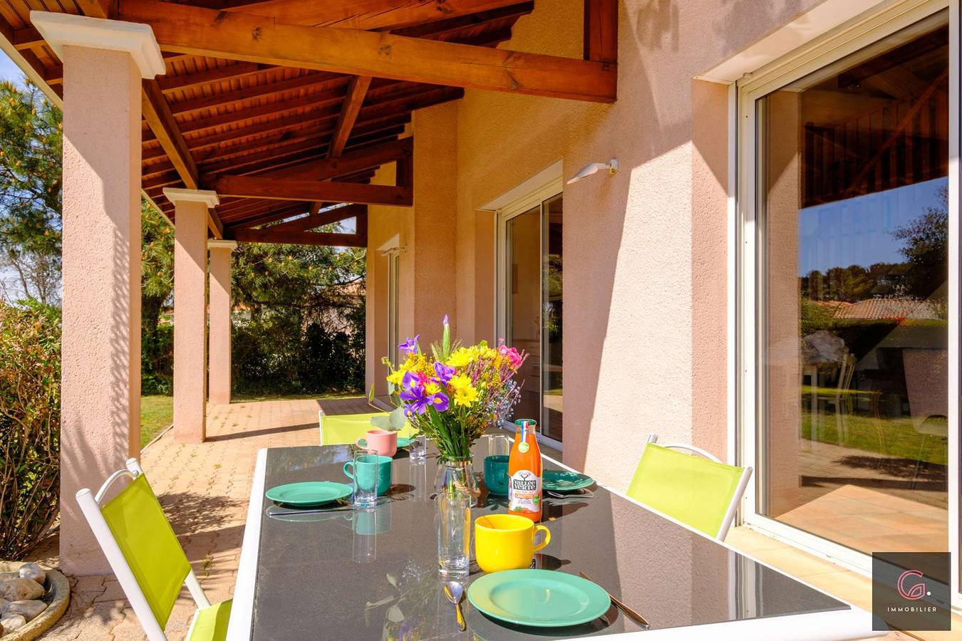 Maison de vacance avec jardin 8 personnes Biscarrosse in Biscarrosse (town), Biscarrosse