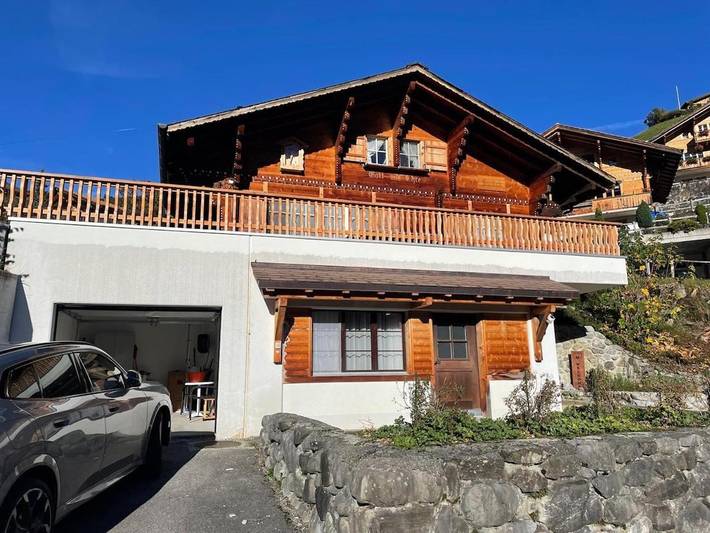 Gîte pour 7 personnes, avec jardin ainsi que terrasse et vue à Habkern - 3