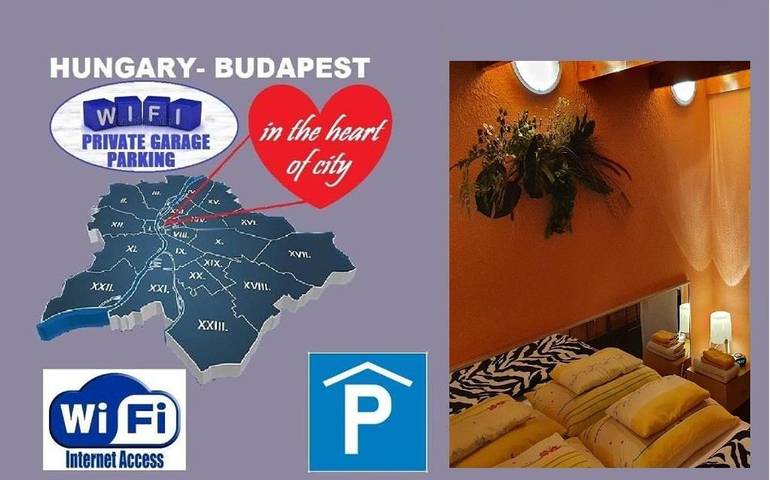 Apartahotel para 4 personas en Budapest