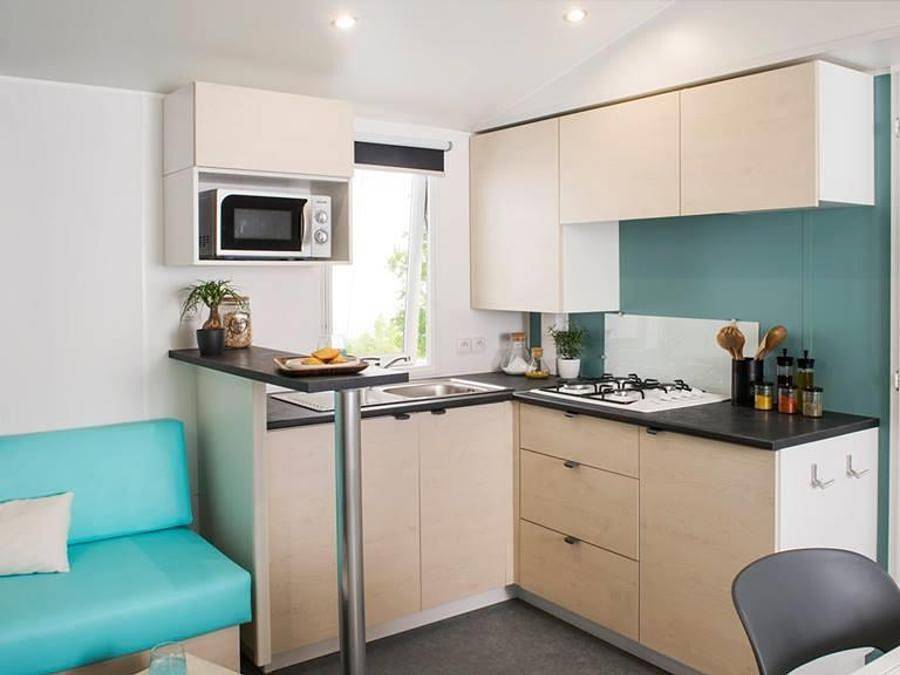 Camping L'Air Marin - Mobile home 4 persons - Tampico - 2 Bedrooms in Vias Plage, Vias