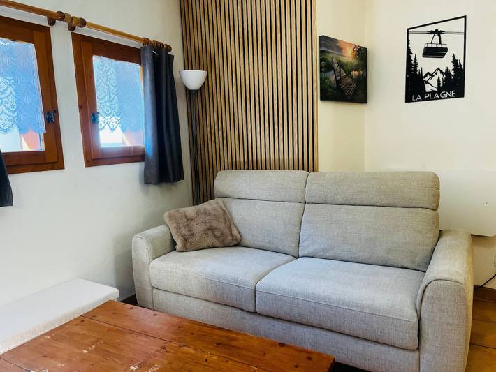 Appartement entier, Appartement "Le Soleil des Alpages" avec vue montagne (pistes) et balcon in La Plagne, La Plagne-Tarentaise