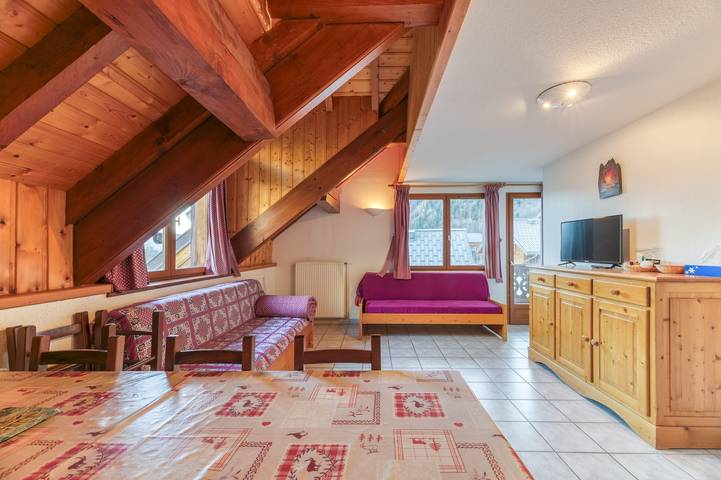 Chalet pour 6 personnes, avec balcon dans Les Sybelles - 4