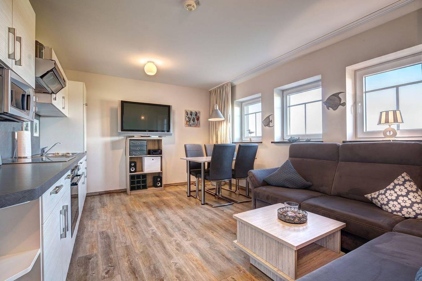 Ganze Wohnung, Der Landhof Windflüchter Lh-305 – Familienfreundliche Ferienwohnung auf Usedom in Stolpe auf Usedom, Usedom