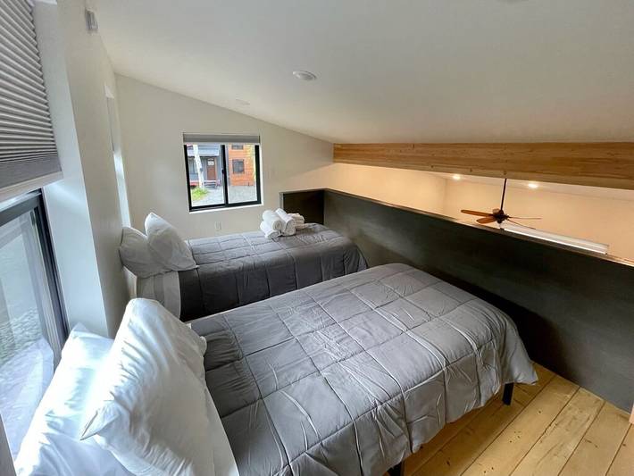 Cabane en bois pour 6 personnes, avec balcon dans Alaska - 4