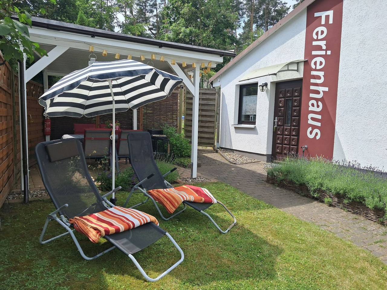 Ferienhaus Borgwall - wenige Schritte vom See - Fh Borgwall in Krakow am See, Mecklenburgische Seenplatte