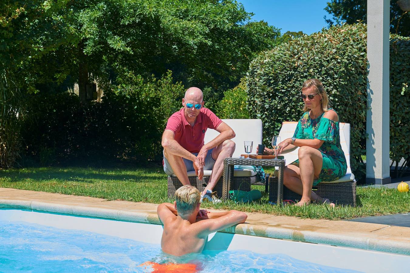 Residence Chateau de Salles — Margaux 8p. pool in Salles, Region de Arcachon
