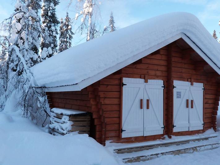 Iltarusko in Lapland