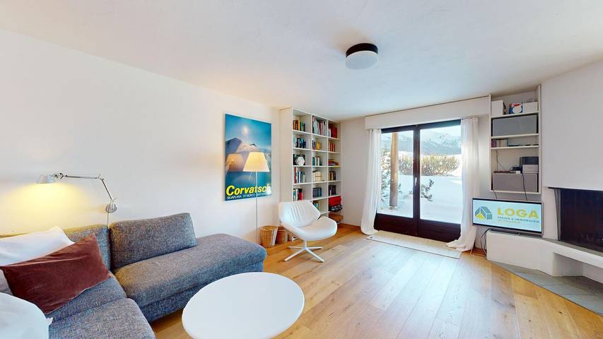 Ferienwohnung für 4 Personen, mit Garten und Sauna sowie Ausblick - 1