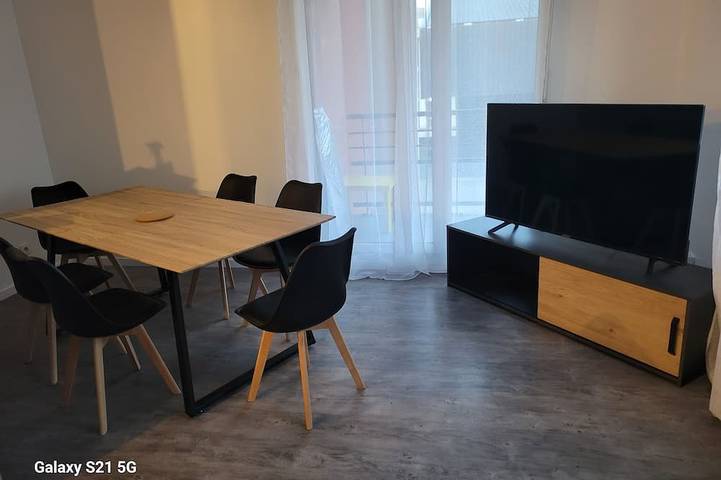 Appartement de vacances pour 6 personnes, avec balcon