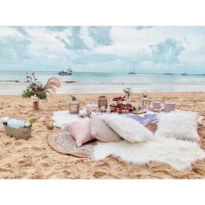 Holiday home for 6 people, with garden and terrace in Moreton Island