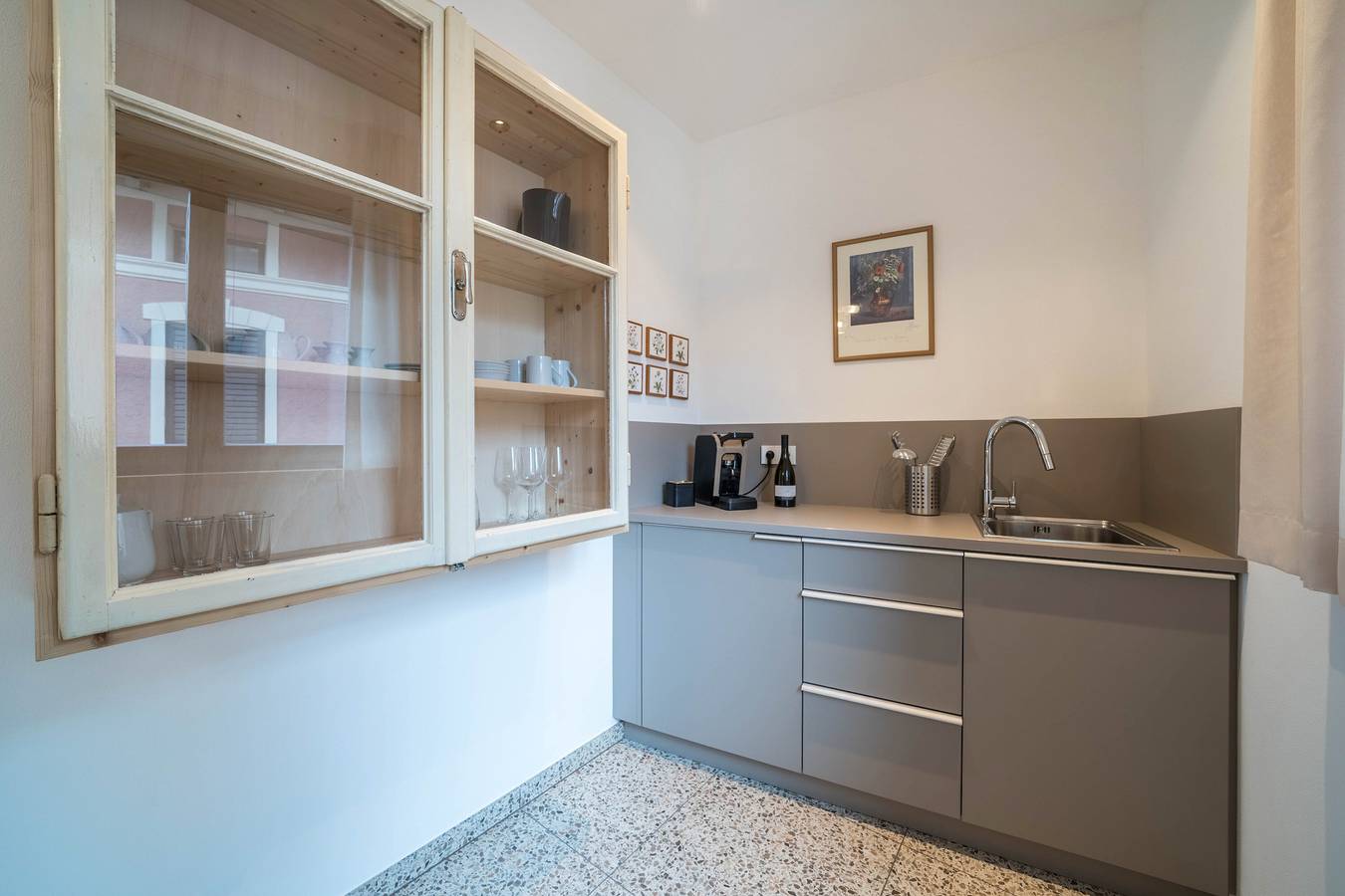 Ganze Wohnung, Ferienwohnung "Domus Faber 4" mit Bergblick, Gemeinschaftsterrasse und Wlan in Meran, Texelgruppe