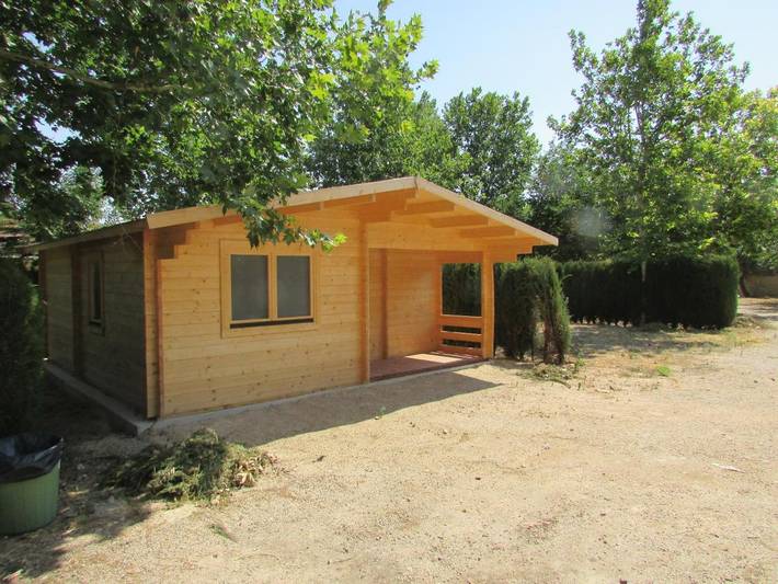 Camping für 4 Personen, mit Terrasse und Garten sowie Pool in Kastilien-La Mancha - 2