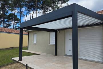 Gîte pour 4 personnes, avec terrasse et jardin à Linxe