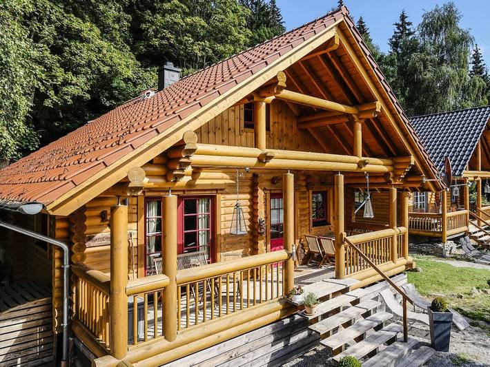 Ferienhaus für 6 Personen, mit Terrasse und Garten sowie Sauna in Schierke