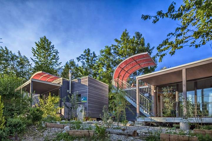 Ferienhaus für 3 Personen, mit Pool und Sauna sowie Balkon in der Zugspitzregion