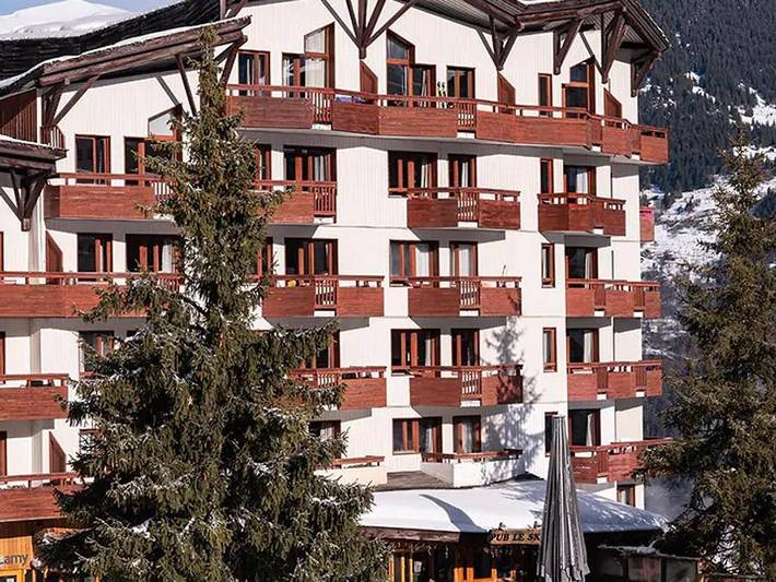 Camping voor 4 personen, met Balkon in Les Trois Vallées