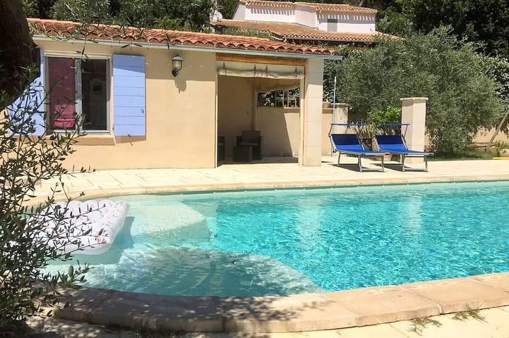 Maison de vacances pour 6 personnes, avec terrasse et piscine, animaux acceptés - 1