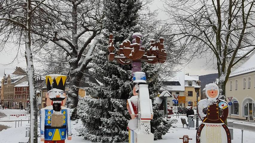 Hütte für 2 Personen im Erzgebirge - 4